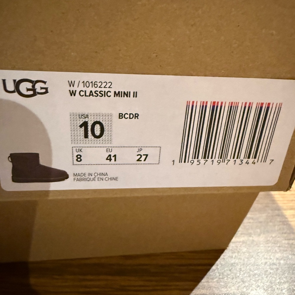 UGG Classic Mini II burnt cedar